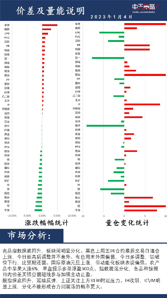 中天策略:1月4日市场分析