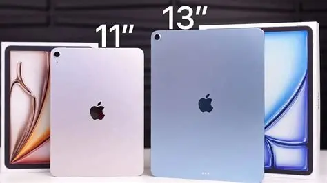13英寸和11英寸Apple M4 iPad Air机型