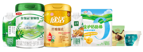  伊利的七款“零碳产品”