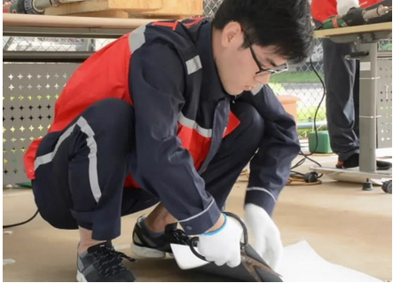 徐州工业职业技术学院应届毕业生/雨虹学院大师工作室学徒姜东博