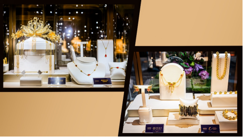 16家联合推广生产商现场展出的精选硬足金新品