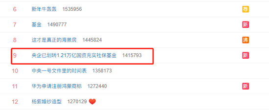 微博截图