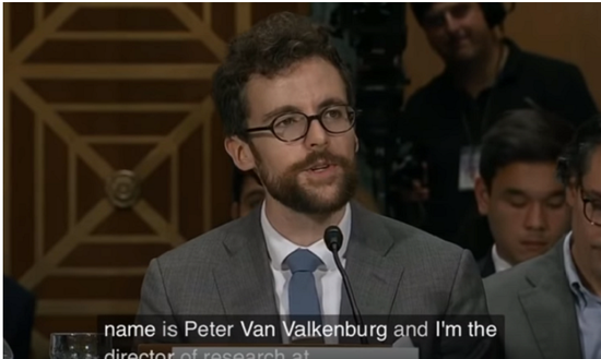 (Coin Center研究主管Peter Van Valkenburgh,图片来源:YouTube)