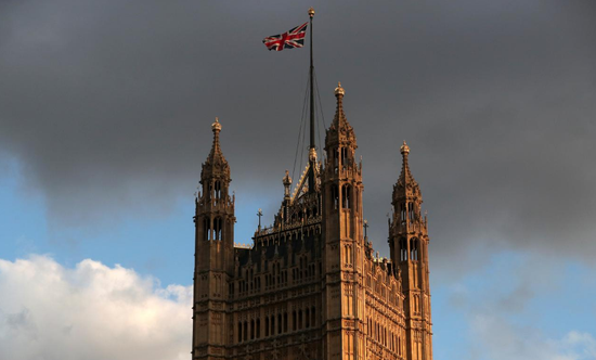资料图片：2019年9月4日，英国伦敦，议会大厦。