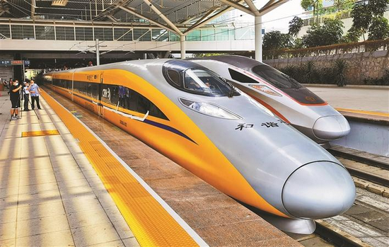 高铁"黄医生"驶上赣深广东段 检测列车启动联调联试,赣深高铁预计年内
