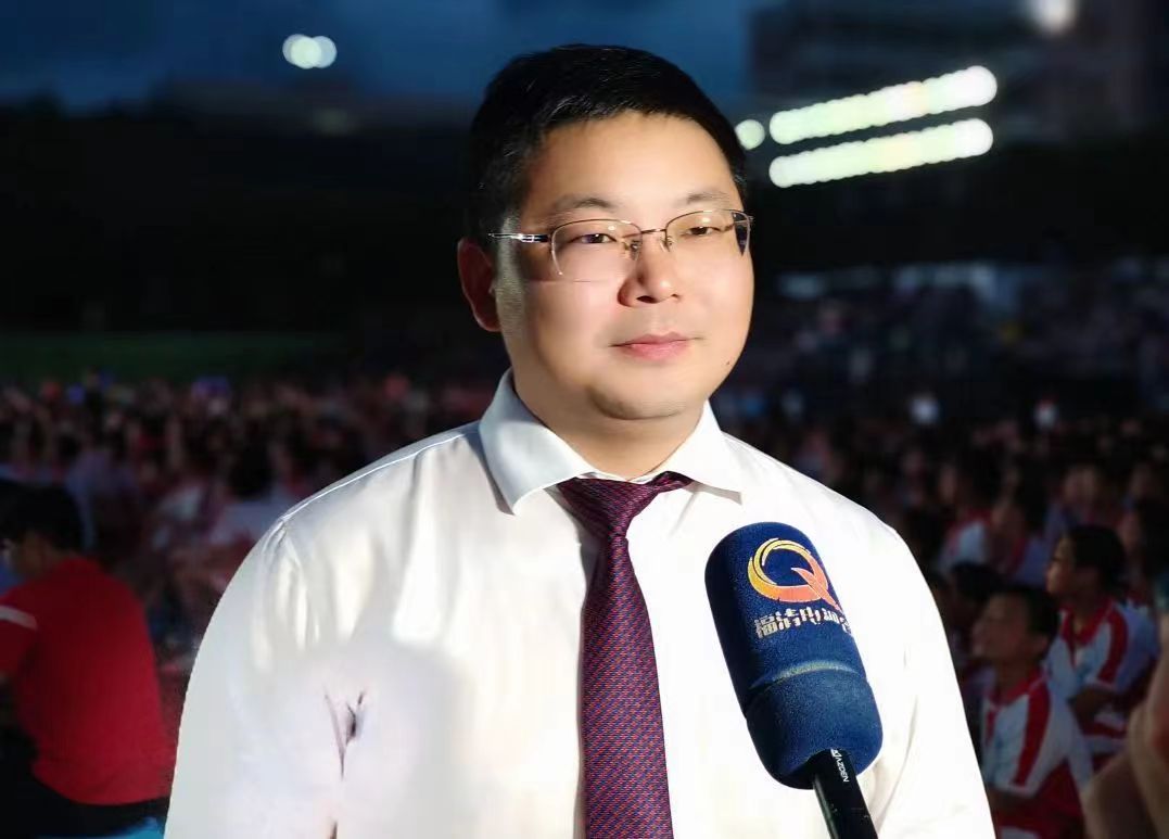 王晓理事长接受福清电视台采访