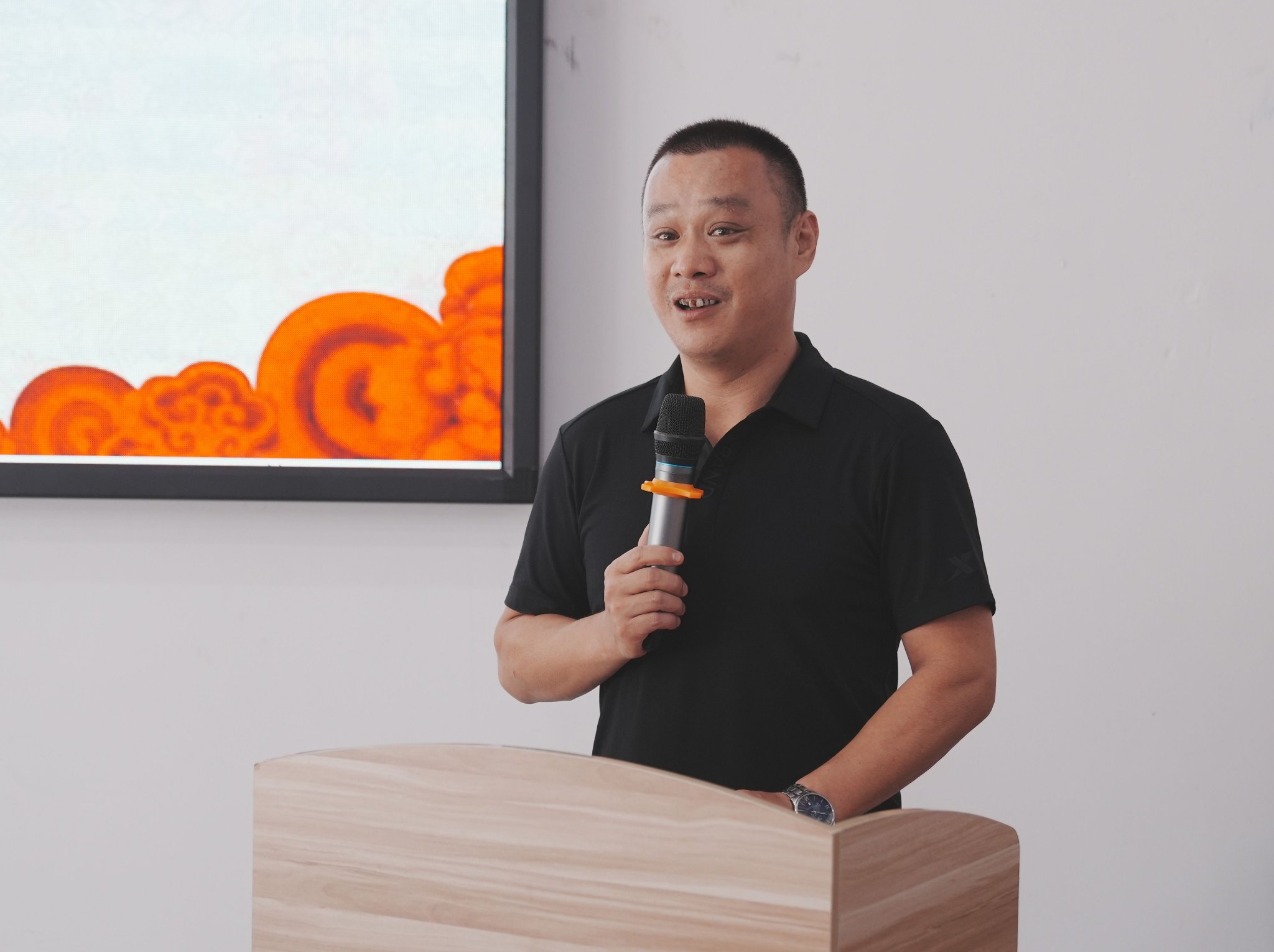 福建长富乳品有限公司福州大区主任陈东海致辞