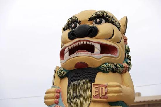 翔安有一处省非物质文化遗产 300多岁风狮爷不失威严