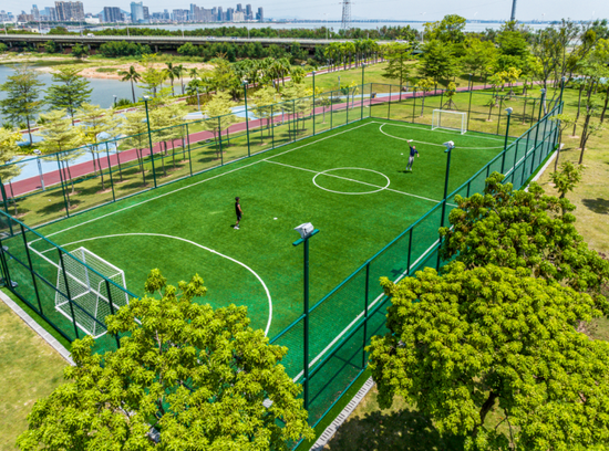 免费开放厦门市首个智慧体育公园正式揭牌