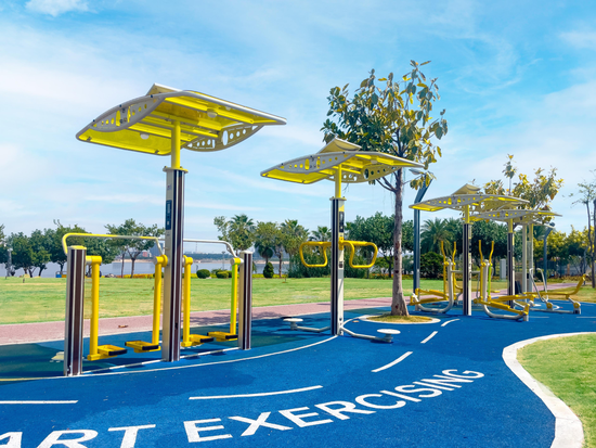 免费开放厦门市首个智慧体育公园正式揭牌