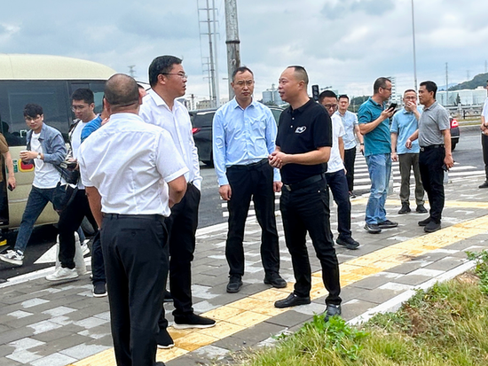 福州市委常委福清市委书记叶仁佑莅临御冠食品考察调研