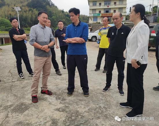 市长余红胜调研三明三沙生态旅游区规划和重点项目建设