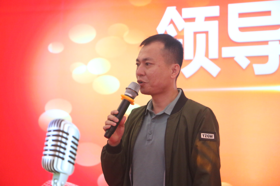 福建长富乳品有限公司行销推广总监林键鑫致辞