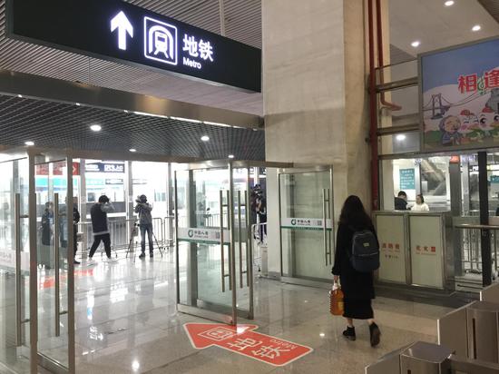 厦门北站实现免安检换乘地铁