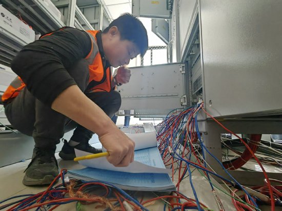 厦铁路华安城外移工程进入静态验收阶段。林涛 摄