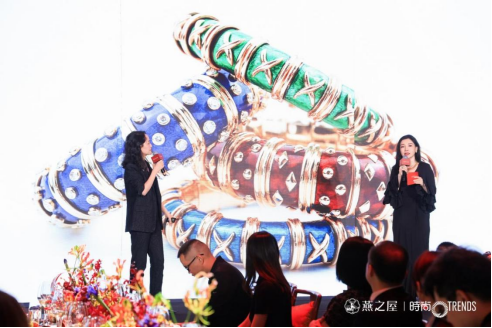 时尚传媒集团 Bazzar Jewlery执行出版人兼主编敬静与古董艺术珠宝藏家、LUEUR JEWELRY中国区负责人吴君