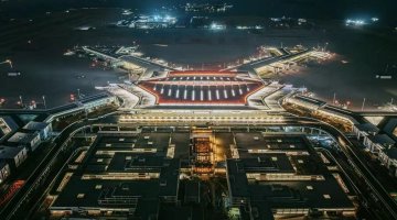 震撼！厦门翔安国际机场夜景大片流出