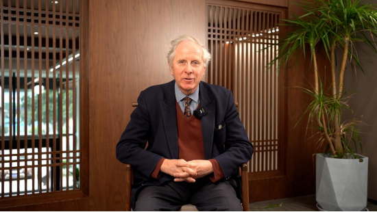 △国际茶叶委员会主席伊恩·吉布斯(Ian Gibbs)(华祥苑供图)