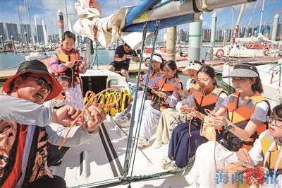 “我在湖里区看到课本里的大海了”