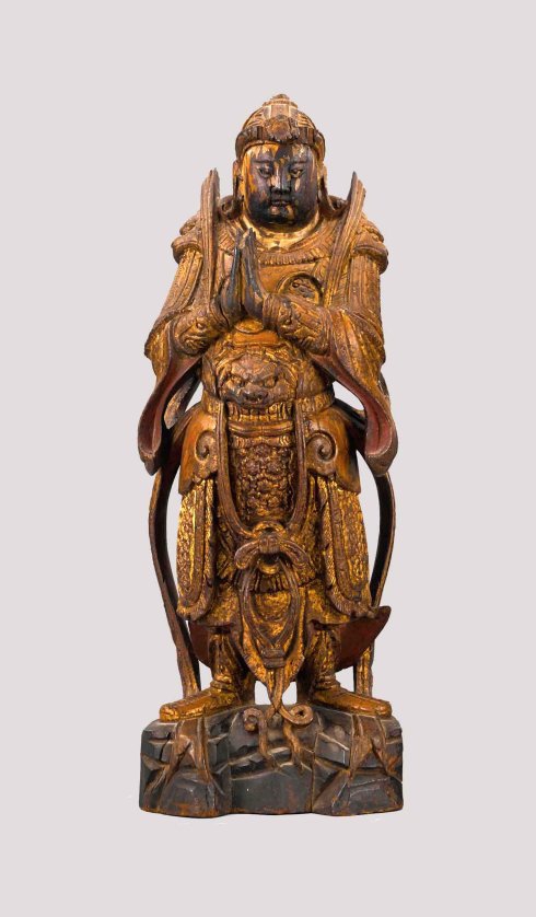 各时期韦陀菩萨立像欣赏