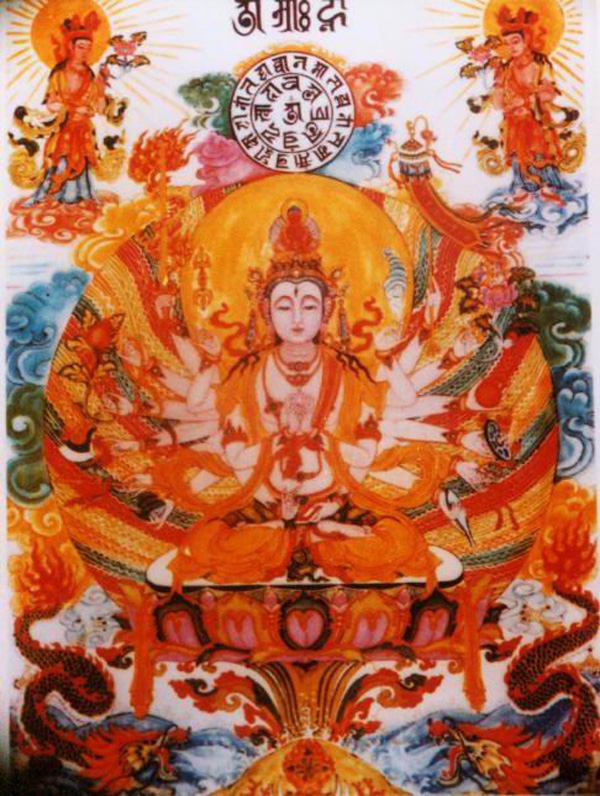 三世诸佛之母准提菩萨画像