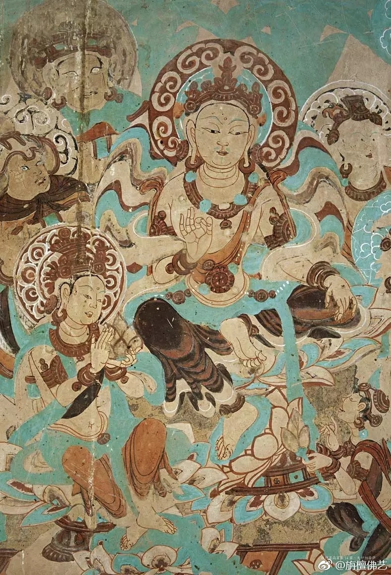 敦煌壁画中的唐代佛菩萨造型_高清图集_新浪网