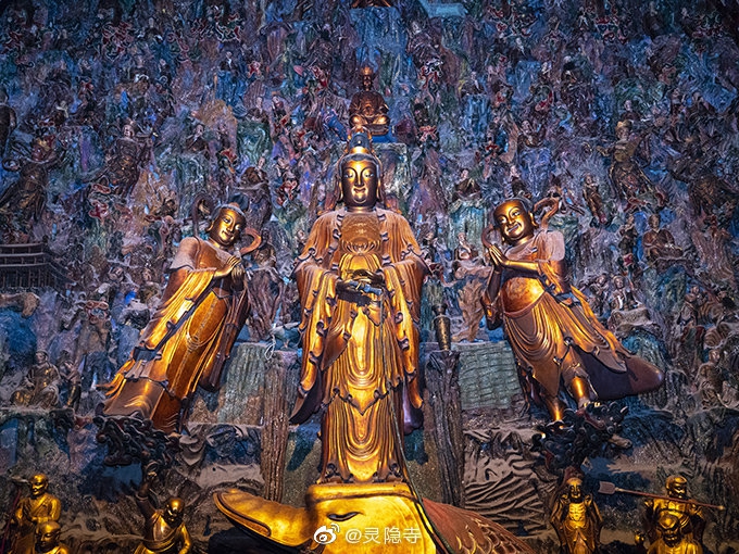 杭州灵隐寺观音造像欣赏_高清图集_新浪网