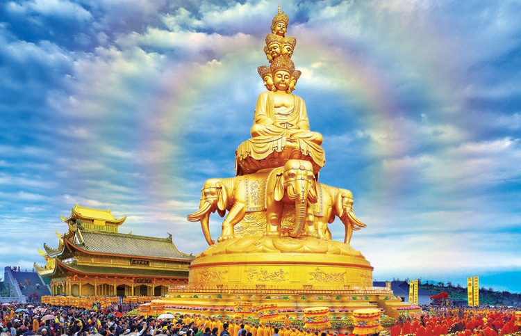 恭迎普贤菩萨圣诞:精美圣像集