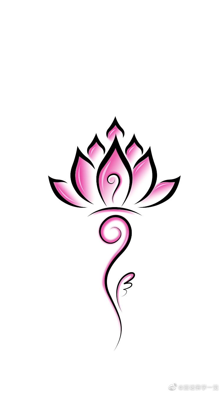 漫画版佛菩萨与莲花