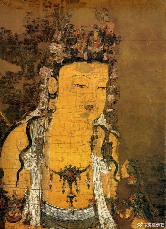 高丽巨型绢画杨柳观音像