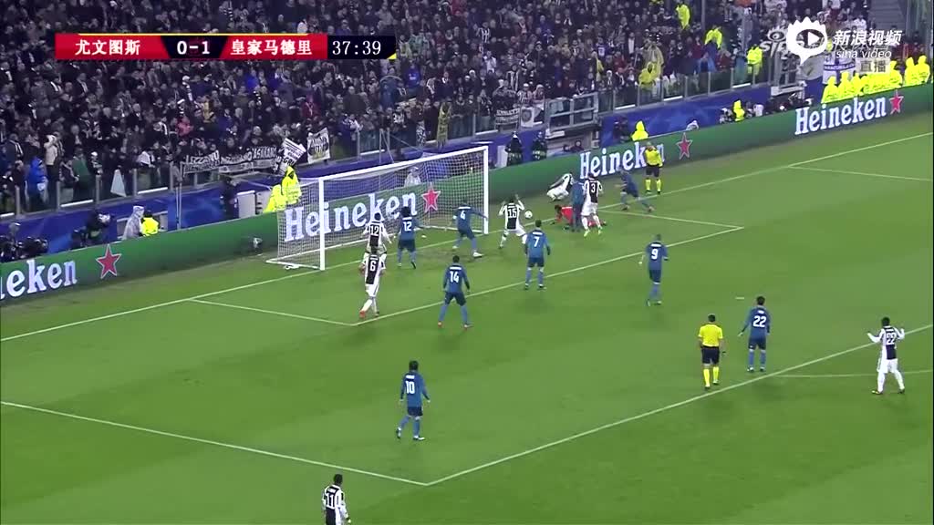 C罗两射一传尤文0-3皇马