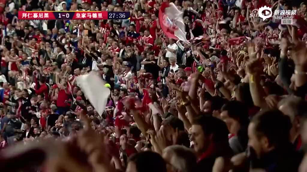 基米希小角度抽射破皇马