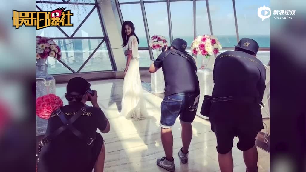 付辛博颖儿婚礼现场疑曝光