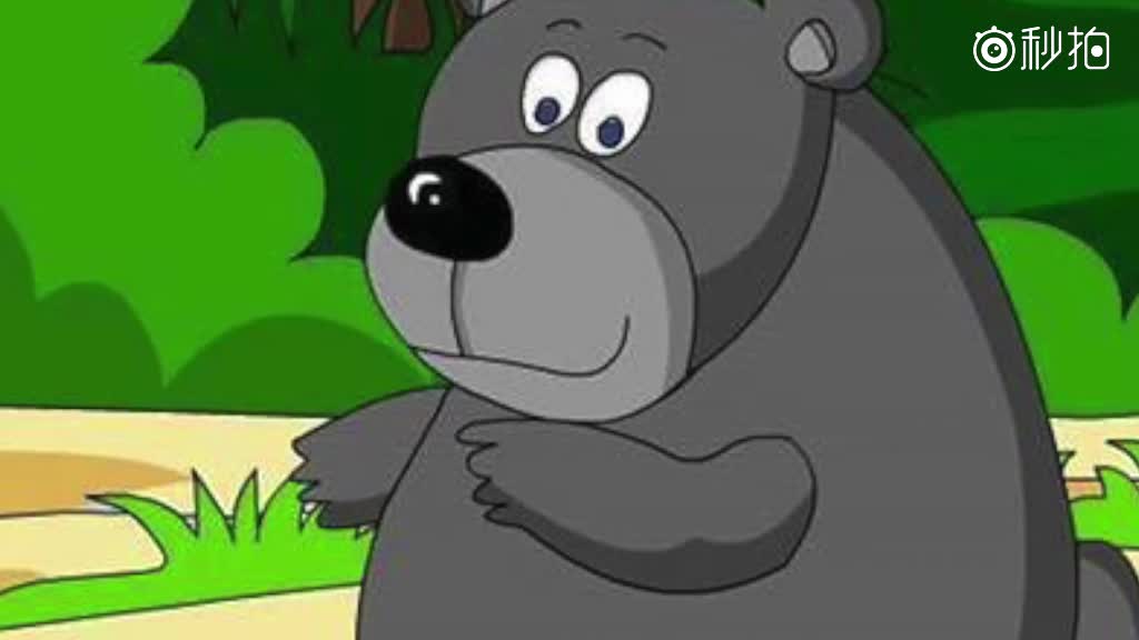 小黑熊游泳小黑熊游泳