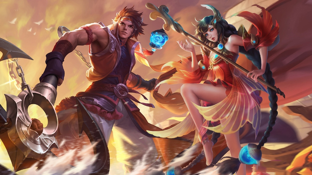 s14赛季皮肤已定!大乔孙策情侣皮强势来袭!末日机甲星元皮美翻