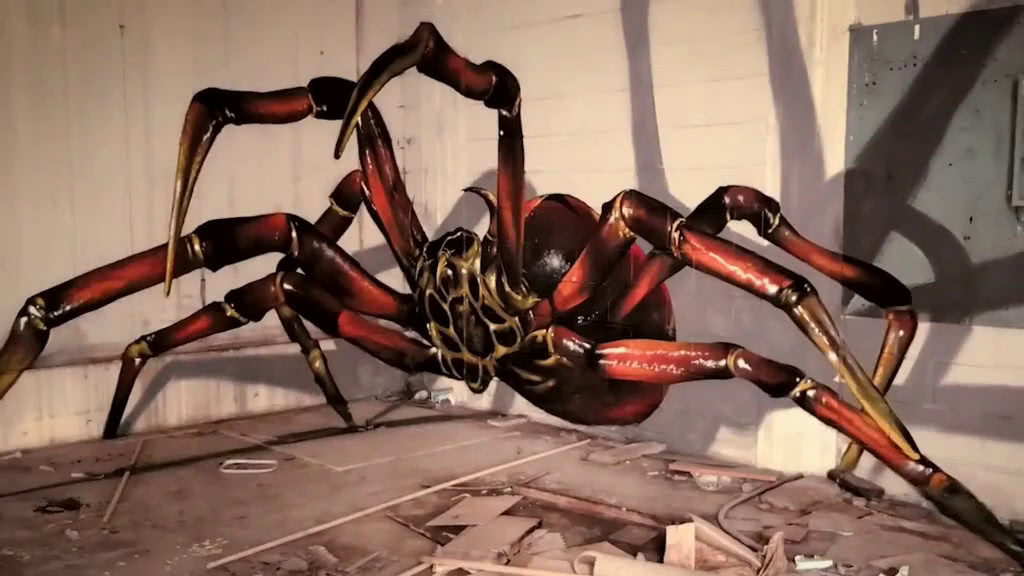 3d画作,成画惟妙惟肖,女生看了却直呼:脱粉了|3d|美术生|蜘蛛_新浪网