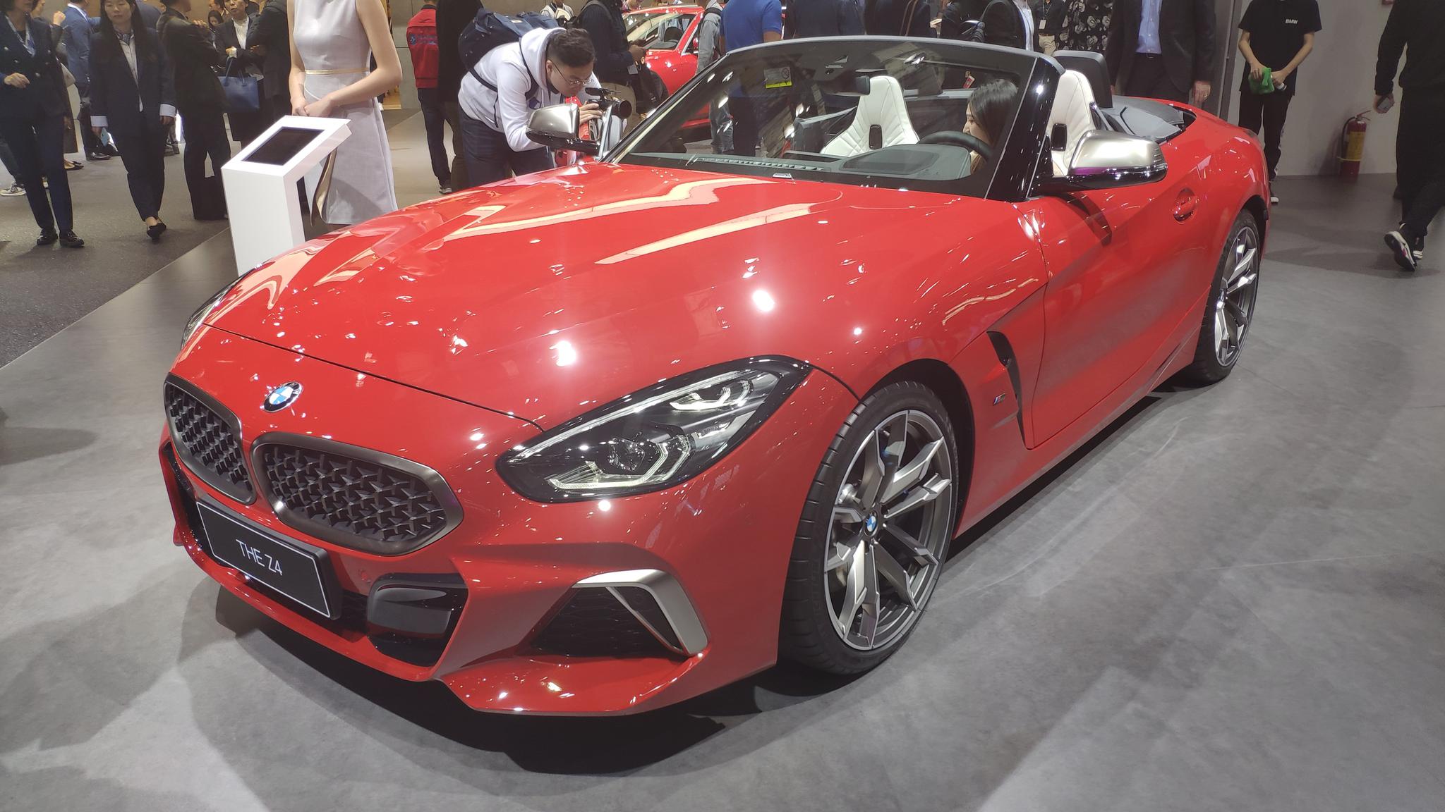 上海车展:全新宝马z4实车