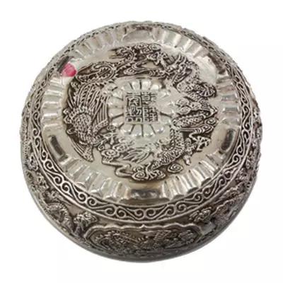 永乐荐·清代龙凤纹银釉聚宝盆|聚宝盆|龙凤|乾隆_新浪新闻