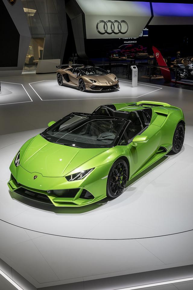 兰博基尼huracanevo竖屏壁纸横竖都是帅