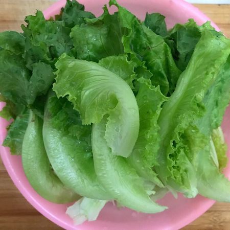 下饭素菜菜谱金蒜辣子油泼唐生菜简单的美味