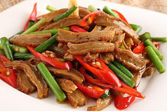 爆炒牛肚