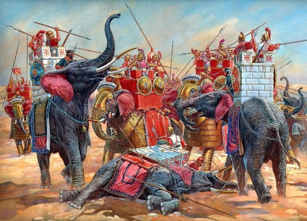 行走的战争机器装甲战象