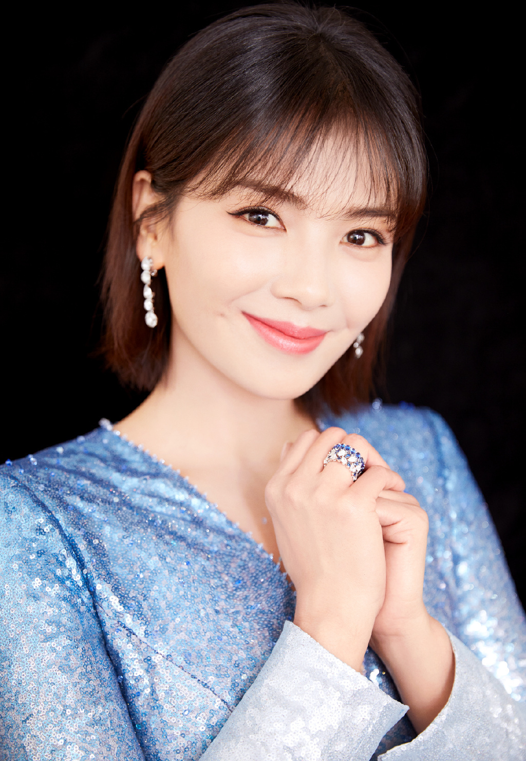刘涛剪摩卡波波头小方脸变瓜子脸,美呆了,为何你剪短发秒变大妈