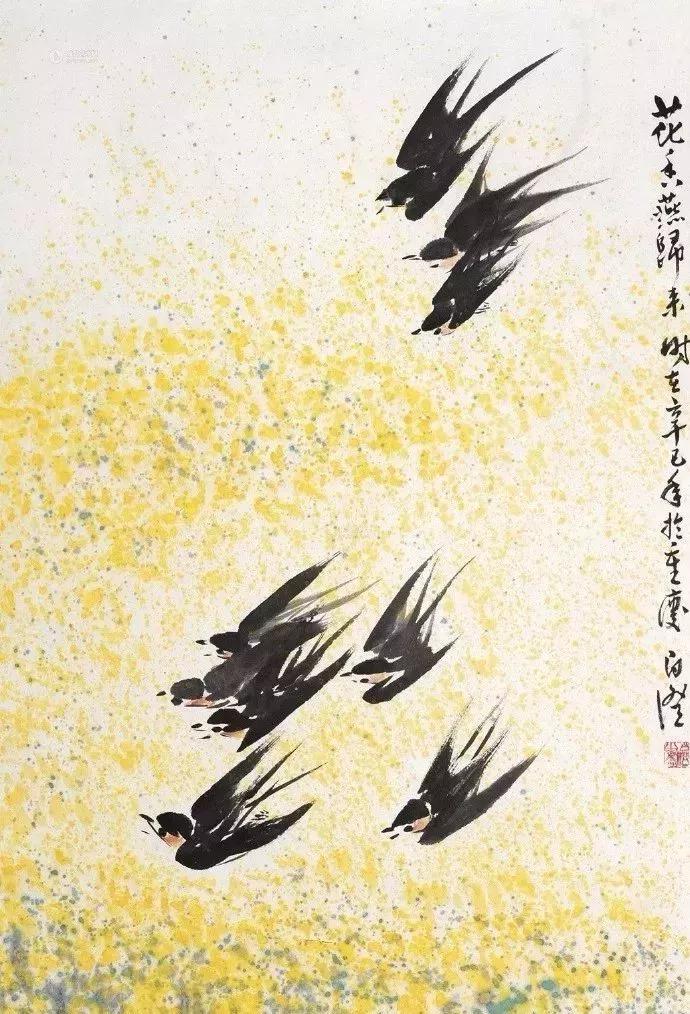 国画春燕!|燕子|晏殊|葛长庚_新浪新闻