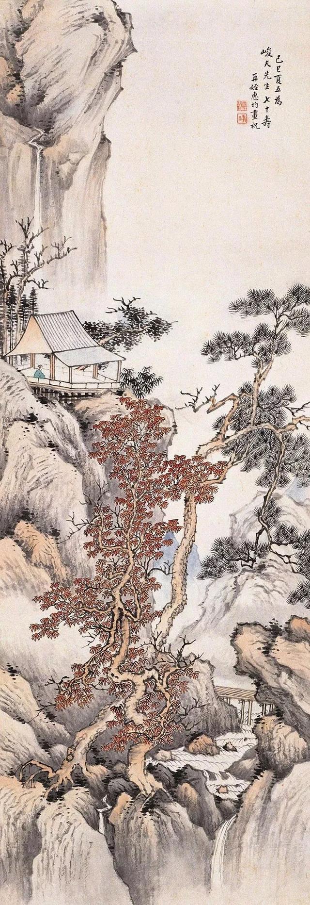 中国书画近现代名家惠孝同国画作品欣赏!