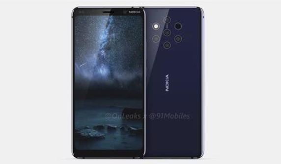 诺基亚9 PureView再曝光 无刘海超窄边框设计
