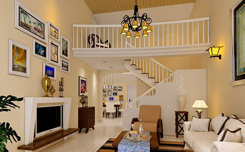 小复式装修效果图 看60平米小复式如何装修