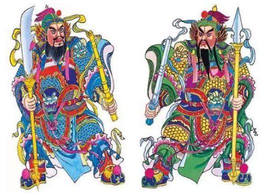 门神的来历及诗词|院落|门神|凌烟阁二十四功臣_新浪新闻