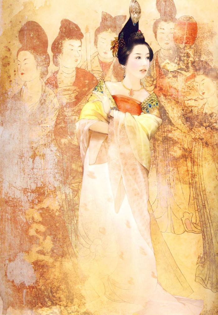 永泰公主墓壁画中有位侍女,为何被专家称为:东方绘画史第一美女