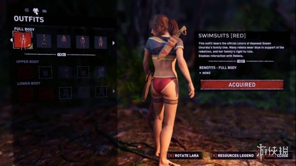 古墓丽影暗影究极福利mod25劳拉清凉套装给你极致诱惑